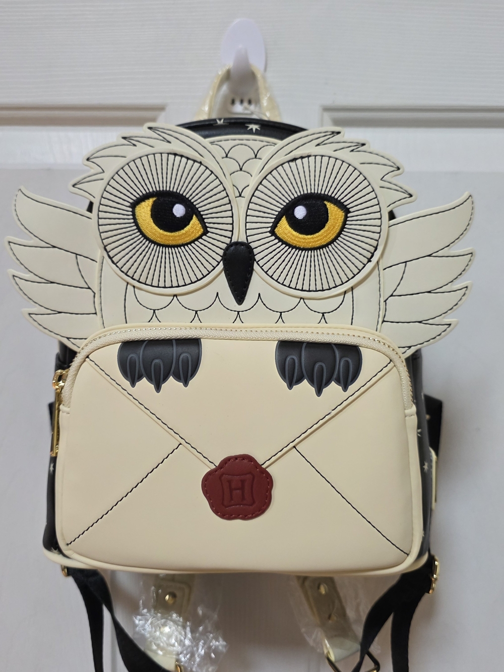 Harry Potter Loungefly Hedwig Howler Backpack NWT